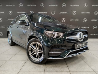 2021 Mercedes-Benz GLE Coupe 350 d II (C167), зелёный, 6950000 рублей, вид 3