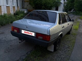 2001 Lada (ВАЗ) 21099, серебристый, 110000 рублей, вид 4