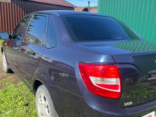 2012 Lada (ВАЗ) Granta I, синий, 350000 рублей, вид 4