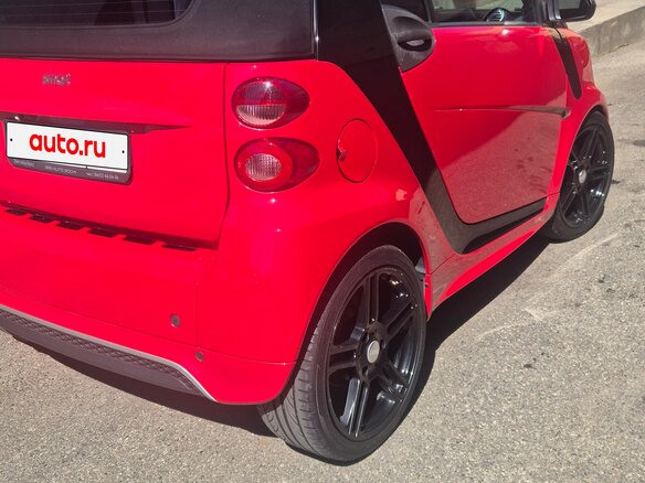 2014 Smart Fortwo II, красный, 1330000 рублей - вид 2