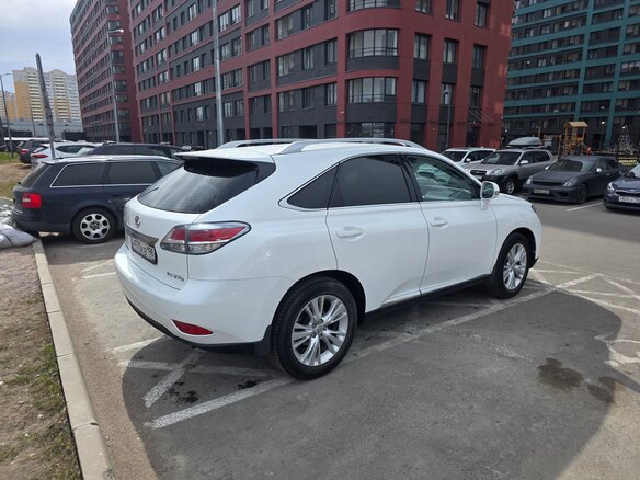2012 Lexus RX 270 III Рестайлинг, белый, 1850000 рублей - вид 3