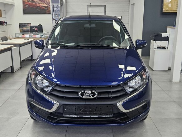 2026 Lada (ВАЗ) Granta I Рестайлинг, синий, 1102860 рублей - вид 1
