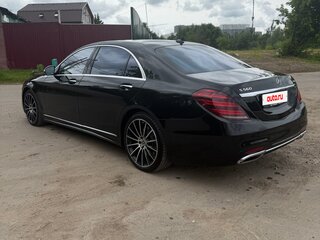 2017 Mercedes-Benz S-Класс 560 Long VI (W222, C217) Рестайлинг, чёрный, 4300000 рублей, вид 4
