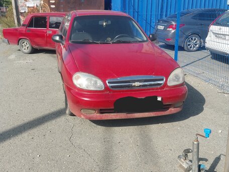 2008 Chevrolet Lanos I, красный, 200000 рублей, вид 1