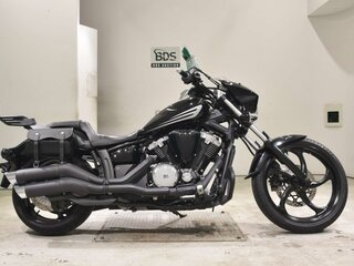 2017 Yamaha XVS1300, чёрный, 990000 рублей, вид 1