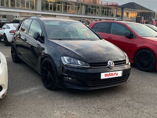 2013 Volkswagen Golf VII, чёрный, 1050000 рублей, вид 1