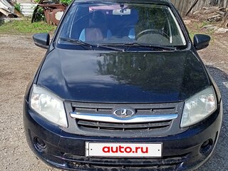 2013 Lada (ВАЗ) Granta I, синий, 260000 рублей, вид 1