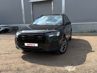 2020 Audi Q7 45 TDI II (4M) Рестайлинг, чёрный, 5900000 рублей, вид 3