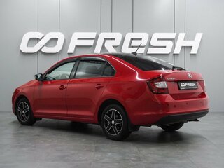 2017 Skoda Rapid I Рестайлинг, красный, 1145000 рублей, вид 2