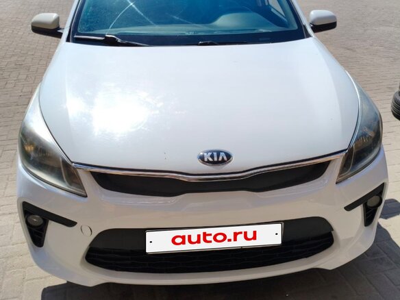 2019 Kia Rio IV, белый, 1100000 рублей