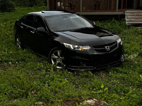 2012 Honda Accord VIII Рестайлинг, чёрный, 1500000 рублей