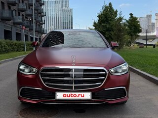 2021 Mercedes-Benz S-Класс 450 4MATIC VII (W223), чёрный, 9500000 рублей, вид 2