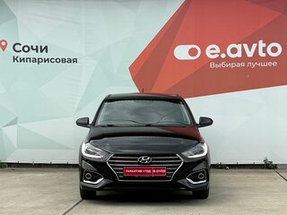 2018 Hyundai Solaris II, чёрный, 1270000 рублей, вид 2