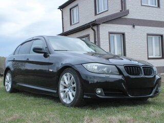 2009 BMW 3 серии 318i V (E90/E91/E92/E93) Рестайлинг, чёрный, 1050000 рублей, вид 2