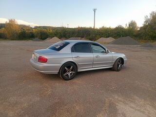 2007 Hyundai Sonata ТагАЗ IV (EF) Рестайлинг, серебристый, 500000 рублей, вид 5