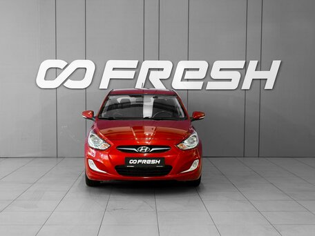 2012 Hyundai Solaris I, красный, 677000 рублей, вид 3
