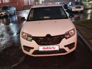 2019 Renault Logan II Рестайлинг, белый, 777000 рублей, вид 1