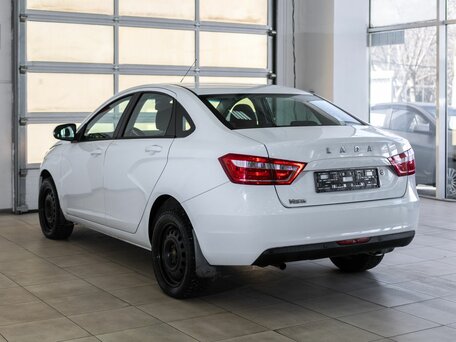 2016 Lada (ВАЗ) Vesta I, белый, 700000 рублей, вид 4