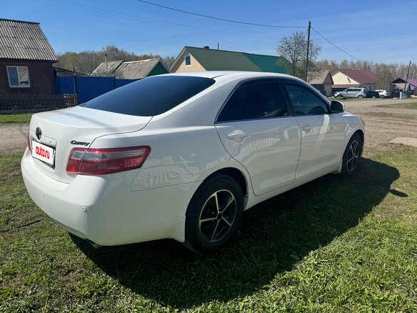2009 Toyota Camry VI (XV40) Рестайлинг, белый, 1150000 рублей - вид 5
