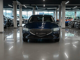 2021 Genesis G70 I Рестайлинг, синий, 3265000 рублей, вид 3