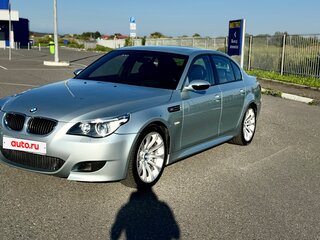 2005 BMW M5 IV (E60/E61), серебристый, 3100000 рублей, вид 2