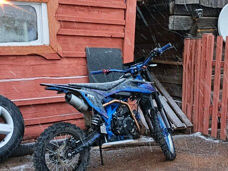 2024 Racer Pitbike 125/160, синий, 90000 рублей, вид 2