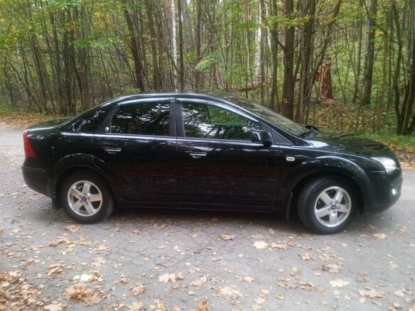 2006 Ford Focus II, чёрный - вид 5