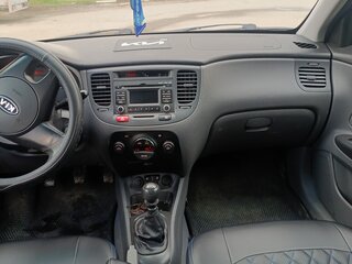 2010 Kia Rio II Рестайлинг, синий, 620000 рублей, вид 5
