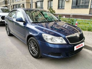 2008 Skoda Octavia II (A5) Рестайлинг, синий, 400000 рублей, вид 3