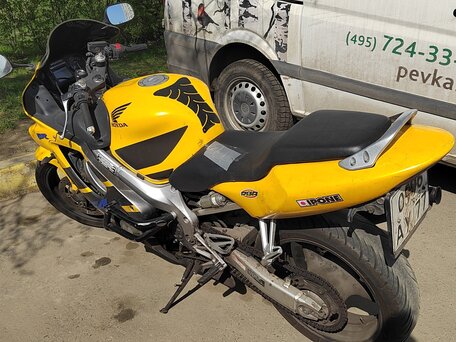 2005 Honda CBR 600F, жёлтый, 450000 рублей, вид 3
