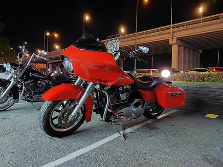2001 Harley-Davidson Road Glide, красный, 770000 рублей, вид 4