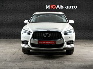 2017 Infiniti QX60 I Рестайлинг, белый, 2350000 рублей, вид 2