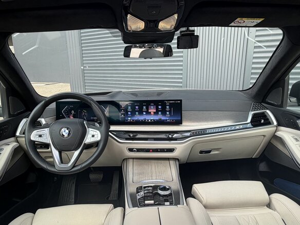 2025 BMW X7 40d I (G07) Рестайлинг, чёрный - вид 6