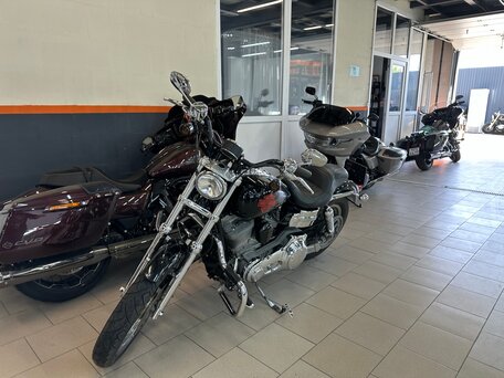 2004 Harley-Davidson Dyna Super Glide, чёрный, 580000 рублей, вид 5
