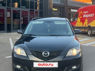 2007 Mazda 3 I (BK) Рестайлинг, чёрный, 800000 рублей, вид 2