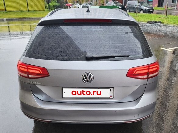 2018 Volkswagen Passat B8, серебристый - вид 6