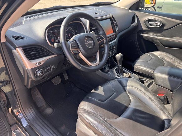 2014 Jeep Cherokee V (KL), чёрный, 1600000 рублей - вид 6