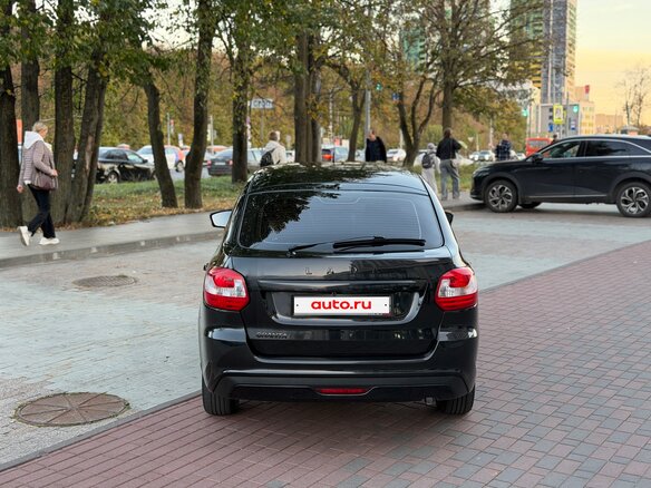2018 Lada (ВАЗ) Granta I Рестайлинг, чёрный - вид 4