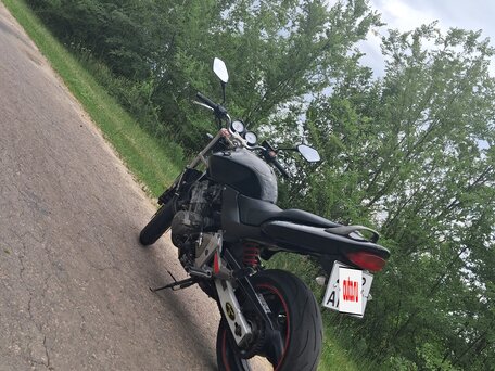 2000 Honda CB 600F Hornet, чёрный, 380000 рублей, вид 4