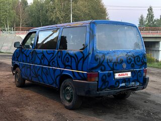 1992 Volkswagen Caravelle T4, синий, 300000 рублей, вид 4