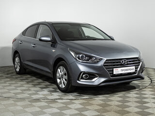 2018 Hyundai Solaris II, серый, 1069585 рублей, вид 3