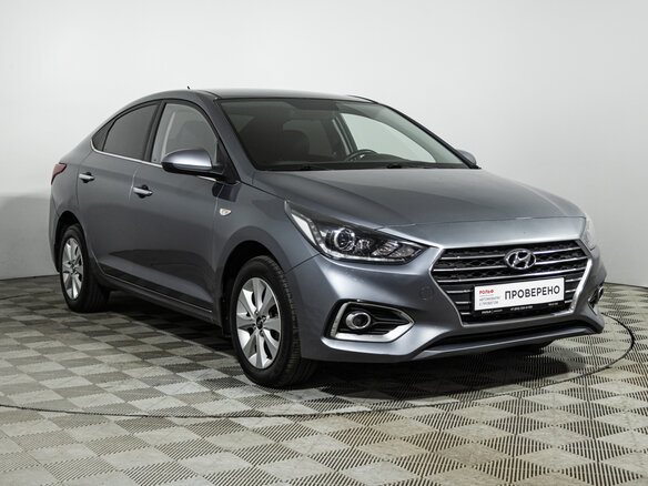 2018 Hyundai Solaris II, серый - вид 2