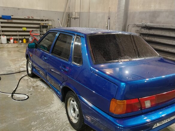 2001 Lada (ВАЗ) 2115, синий, 350000 рублей - вид 6