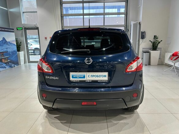 2011 Nissan Qashqai I Рестайлинг, синий - вид 4