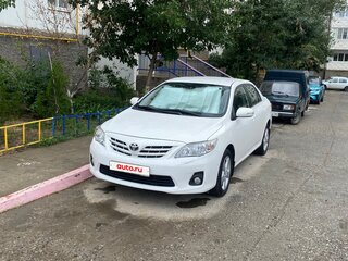 2012 Toyota Corolla X (E140, E150) Рестайлинг, белый, 1220000 рублей, вид 3