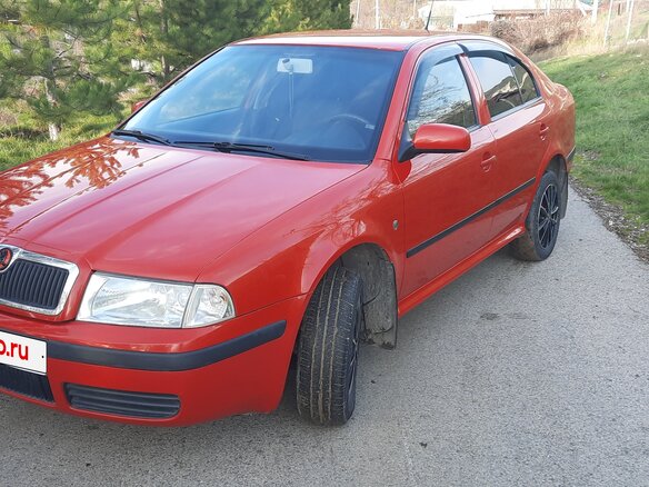 2009 Skoda Octavia I (A4) Рестайлинг, красный, 707000 рублей - вид 16