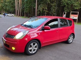 2008 Nissan Note I, красный, 730000 рублей, вид 1
