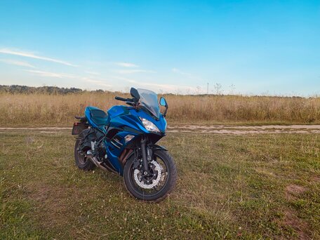 2018 Kawasaki Ninja 650, синий, 650000 рублей, вид 1
