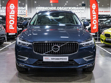 2019 Volvo XC60 MHEV II, синий, 4549000 рублей, вид 3