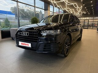 2015 Audi Q7 II (4M), чёрный, 3700000 рублей, вид 4
